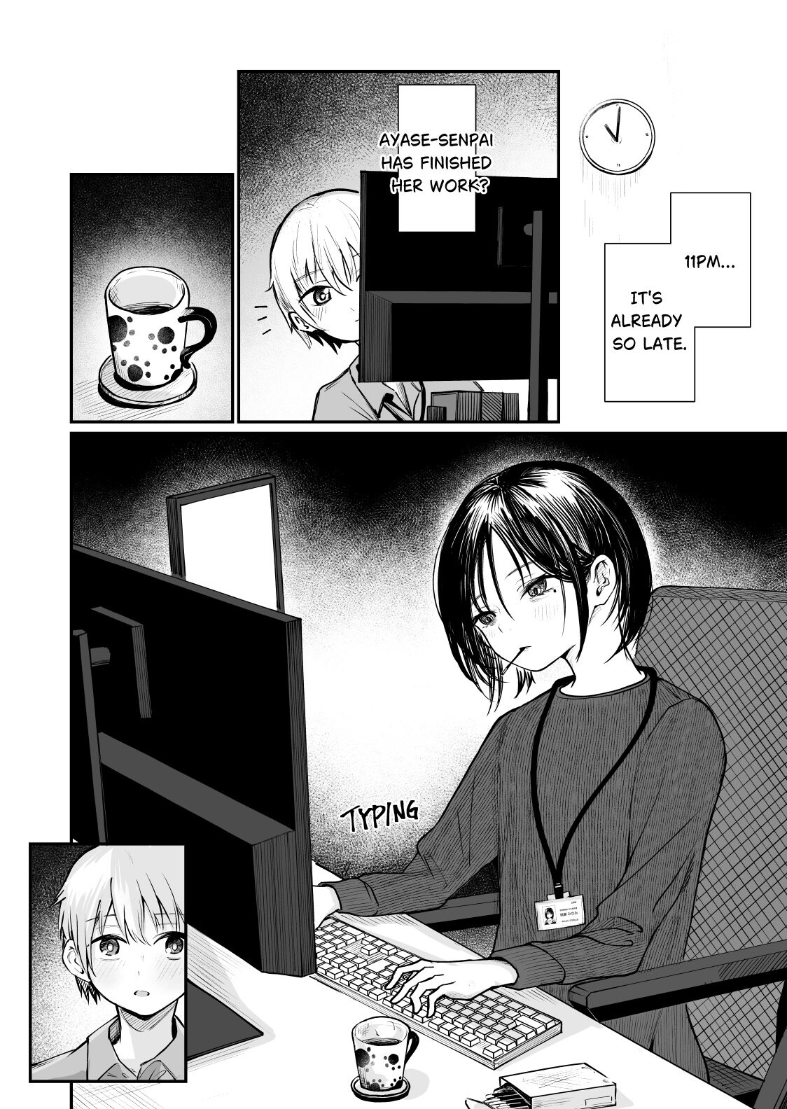 Hentai Manga Comic-Senpai! I'm Not Your Dildo! Uck!-Read-5